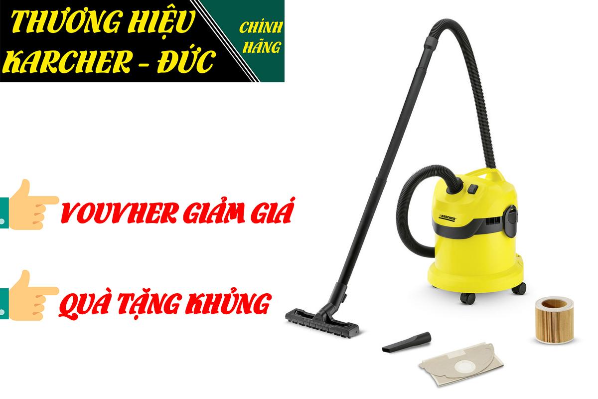 Máy hút bụi - nước và thổi karcher wd2 plus v mã 1.628-009.0