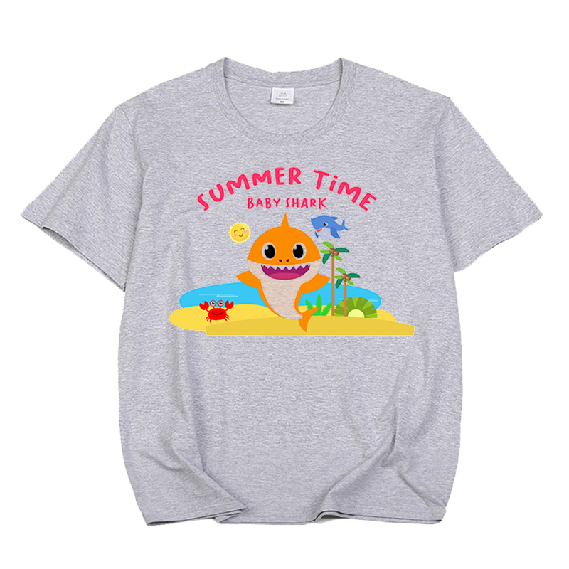 Áo thun bé trai, áo bé trai BABY SHARK dễ thương vải dễ chịu, chất vải cotton Hàn Quốc BBBT28 sản phẩm của LAVIE CLOTHING
