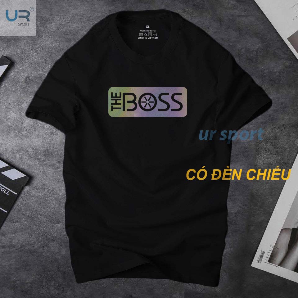[aothunnam] Áo thun nam cổ tròn Boss phản quang 7 màu cao cấp - ur sport