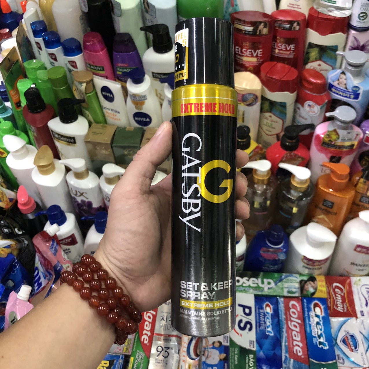 Keo xịt tóc gatsby siêu cứng 250ml - level 5