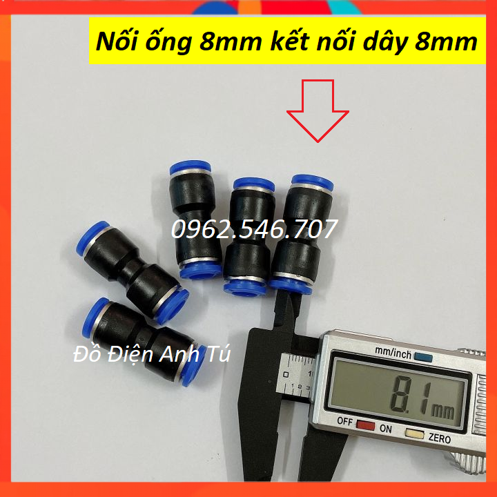 Cút kết nối nhanh ống phun sương 8mm,Cút kết nối nhanh ống phun sương