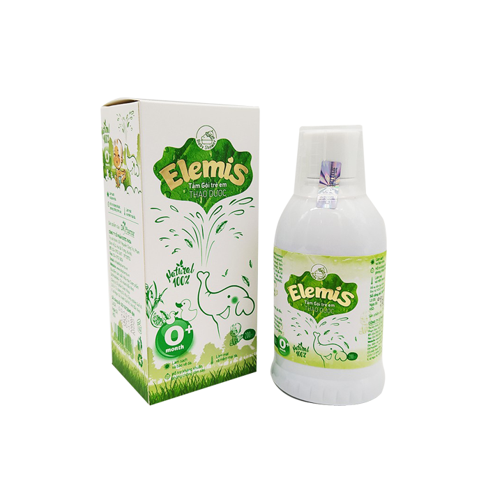 Sữa tắm gội cho bé sữa tắm thảo dược cho bé sơ sinh Elemis 200ml, nước tắm