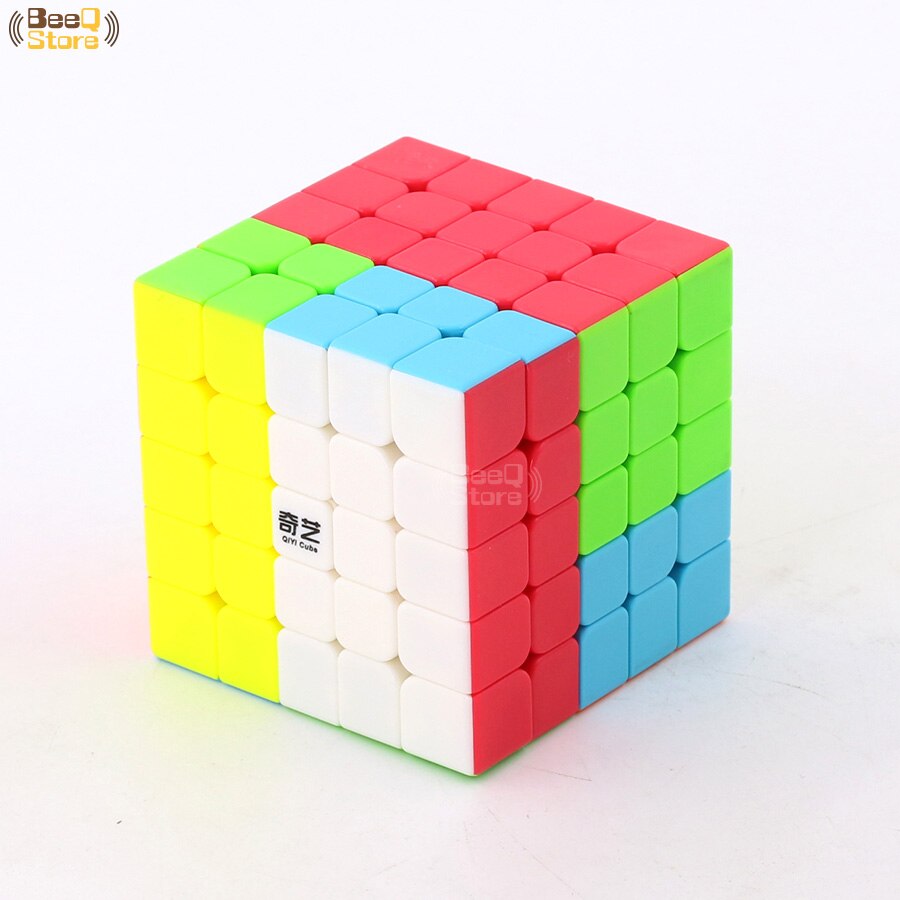 Rubik 5x5 Qiyi QiZheng S Stickerless - Rubik Tốc Độ Cao Trơn mượt, Nhanh, Chính Hãng Chất Lượng Cao