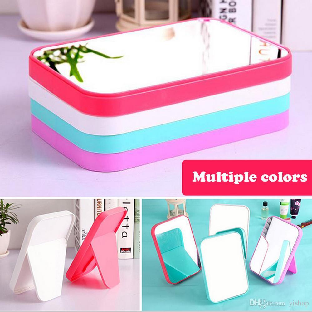 [HCM]GƯƠNG SOI ĐỂ BÀN HÌNH CHỮ NHẬT - GƯƠNG TRANG ĐIỂM NHỎ GỌN