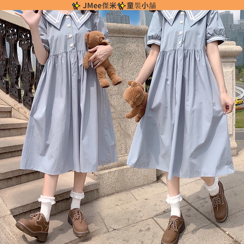 Giảm giá 1213141516 tuổi bé gái kiểu lửng đầm 2019 trang phục mùa hè  mẫu mới học sinh bộ hai chiếc váy  BeeCost