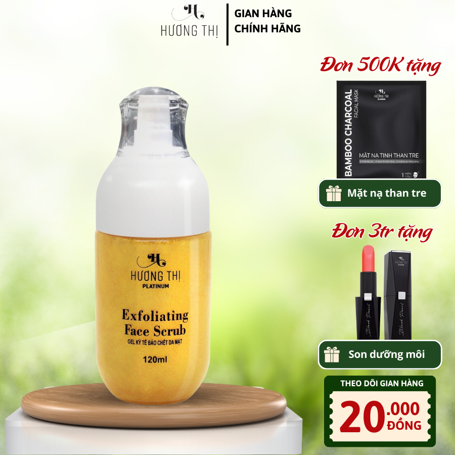 Gel tẩy tế bào chết da mặt Hương Thị 120ml