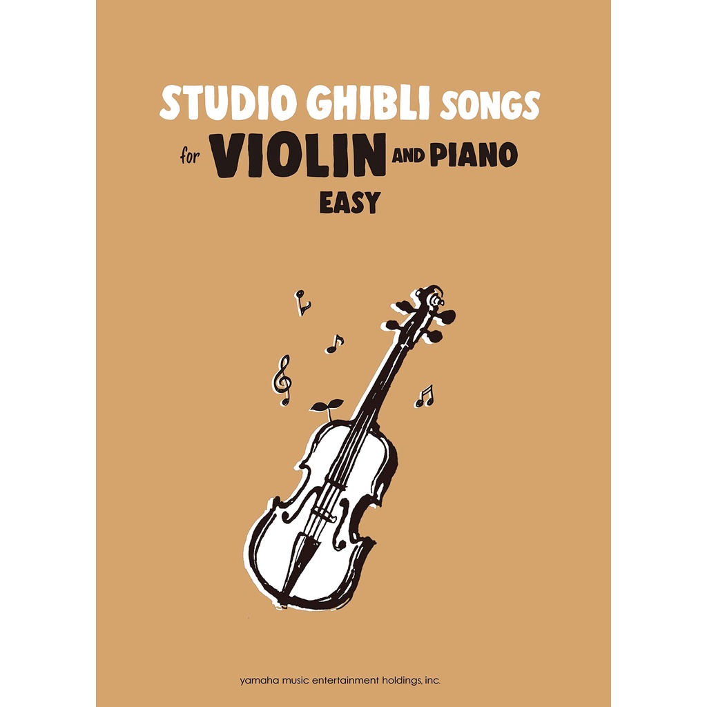 Violin Ghibli Studio Easy Sheet