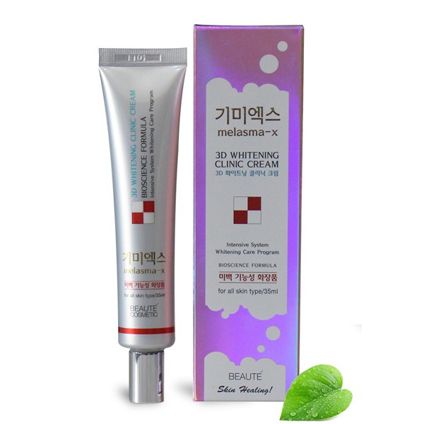 Kem trị nám tàn nhang Melasma-x 3D whitening clinic cream, cam kết hàng đúng mô tả, chất lượng đảm bảo an toàn đến sức khỏe người sử dụng