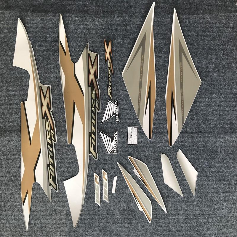 BỘ TEM decal dán xe Future X 125 FI (màu trắng)