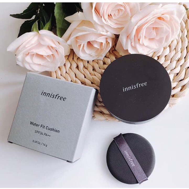 Phấn Nước Siêu Kiềm Dầu Innisfree Skinny Coverfit Cushion