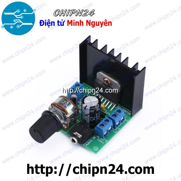 Mạch khuếch đại âm thanh tda7297 v1 2x15w
