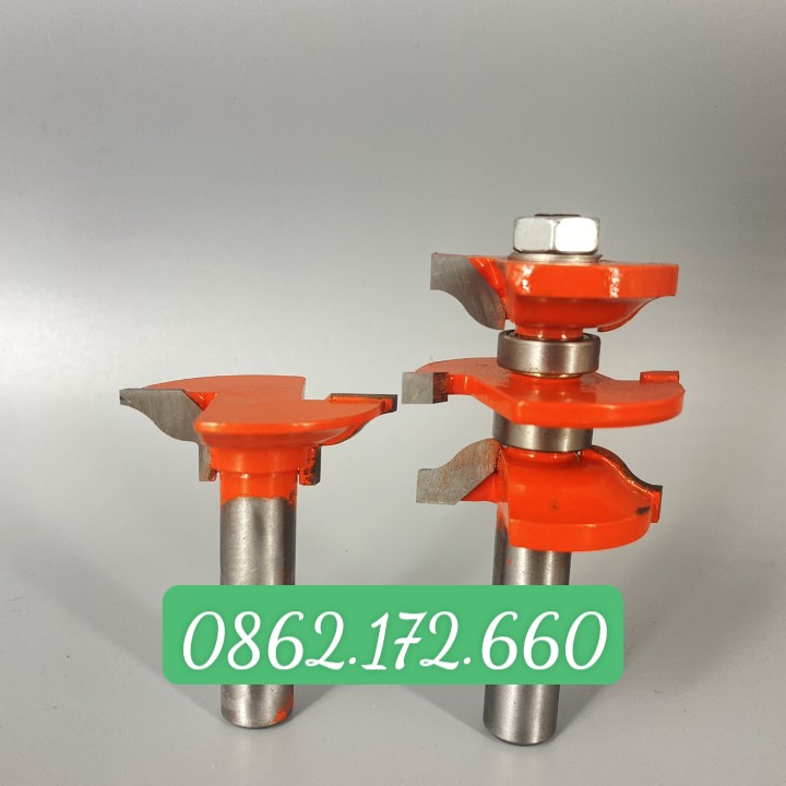 Mũi phay đánh mộng cửa dành cho máy phay cầm tay