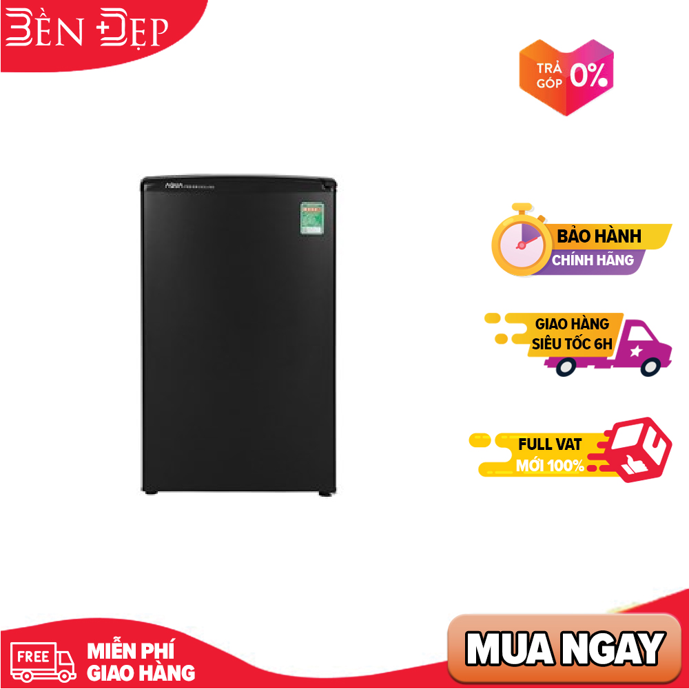 Tủ lạnh mini Aqua 90 lít AQR-D99FA(BS) Khay làm bằng kính chịu lực (Giao hàng toàn quốc, HCM &các tỉ