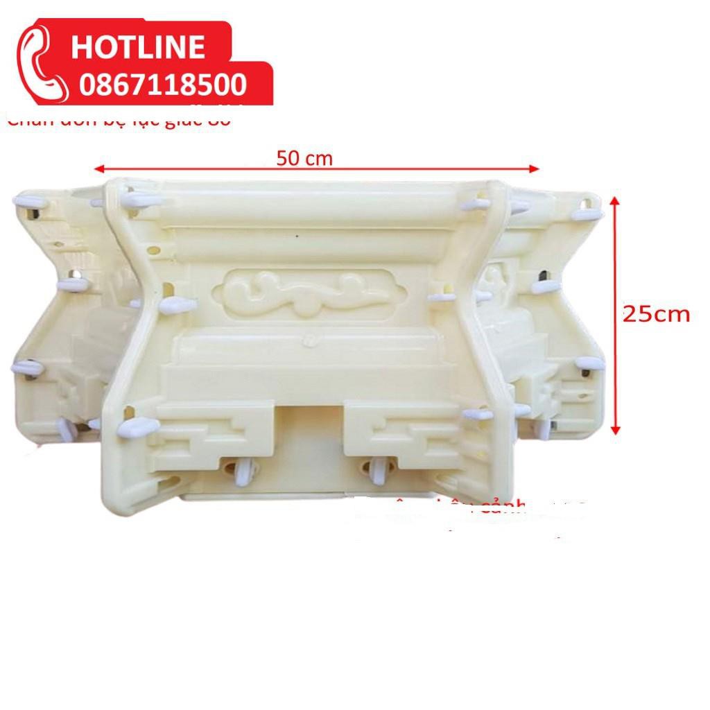 Khuôn đúc chân đôn bệ abs lục giác 80 cao 25 cm