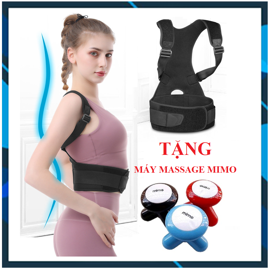 ⚡⚡ [HOT SALE] Đai chống gù lưng AOLIKES - Áo chống gù lưng cao cấp FN3106 - TẶNG 1 MÁY MASSAGE MIMO FUNO