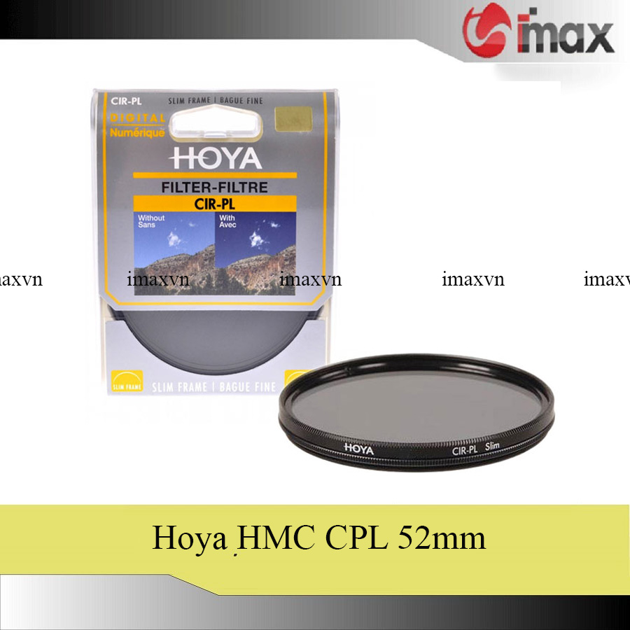 Kính lọc filter hoya hmc pl-cir 52mm