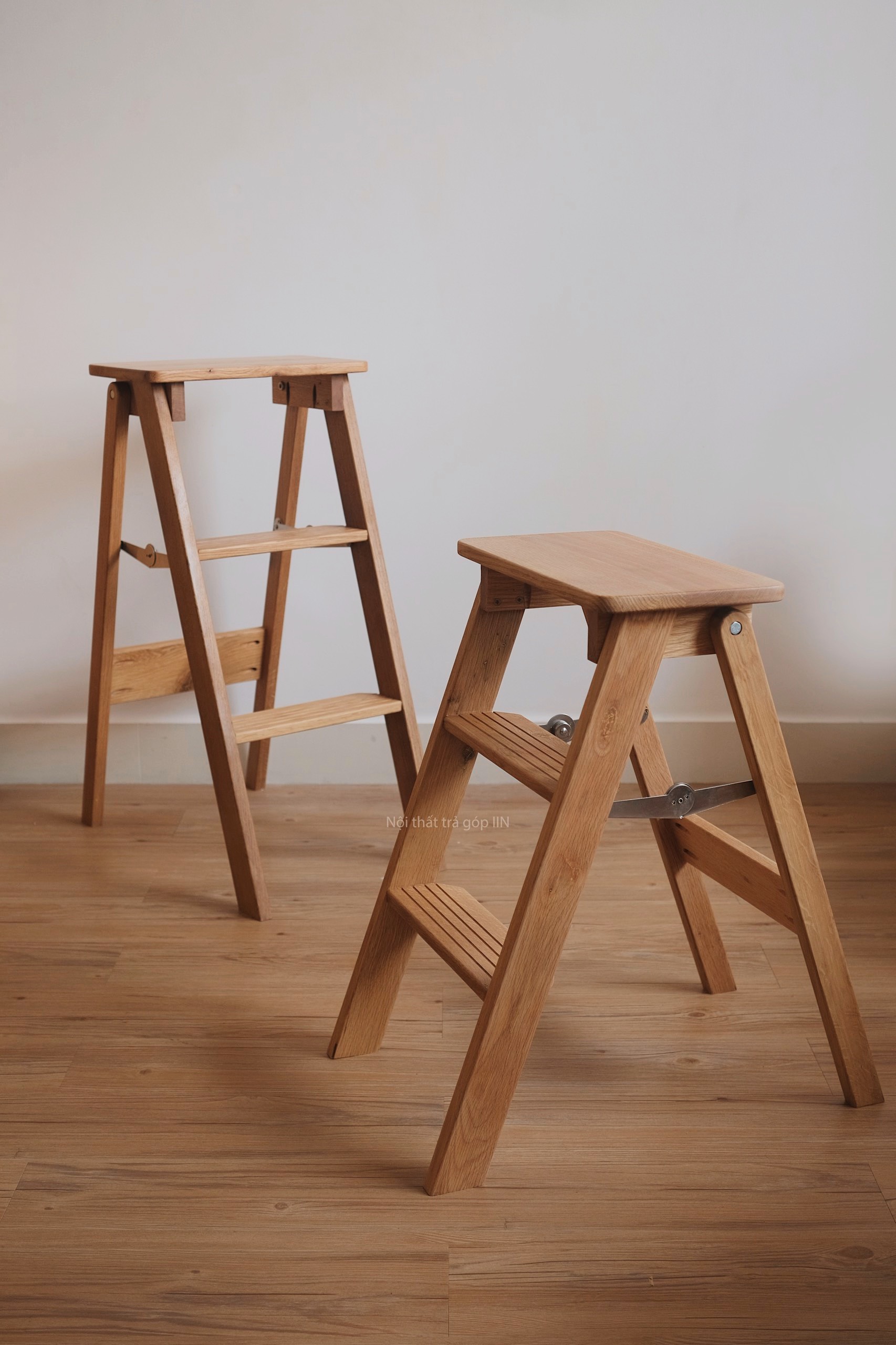 Thang gỗ/ ghế thang 02