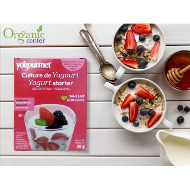 Men làm sữa chua thuần chay Yogourmet Hộp 6 gói