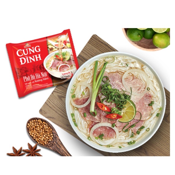 Phở Cung Đình Gói 68g (Bò/Gà).
