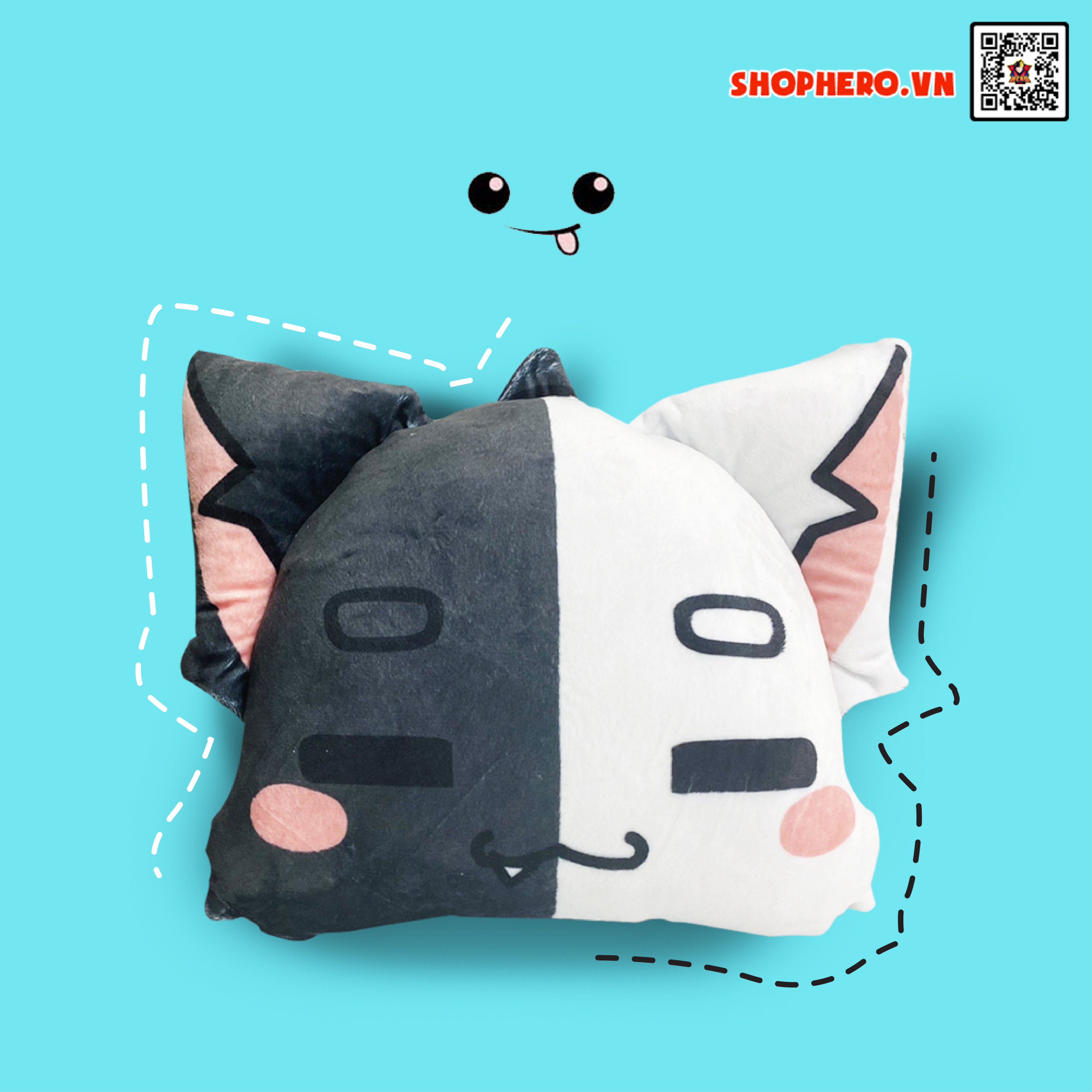 Gấu bông linh vật Hero Team Sói