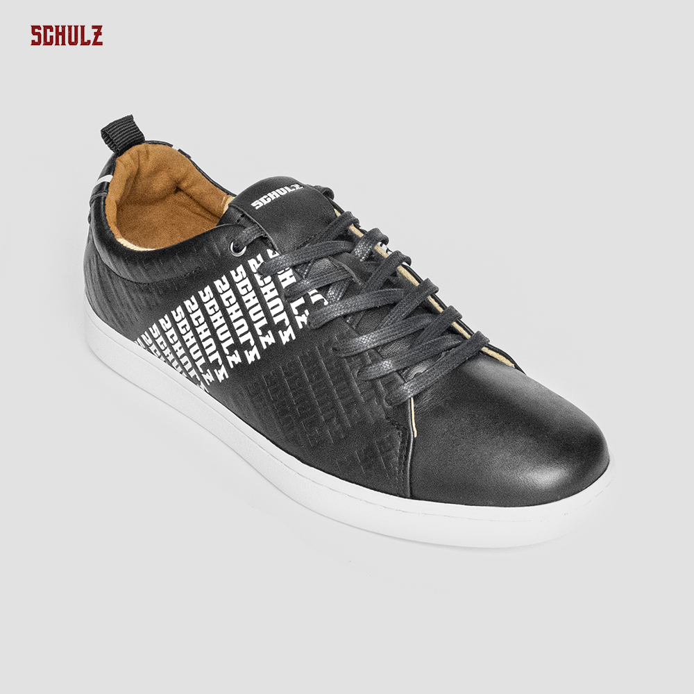 Giày sneaker da đế cao su schulz s02-iv19den