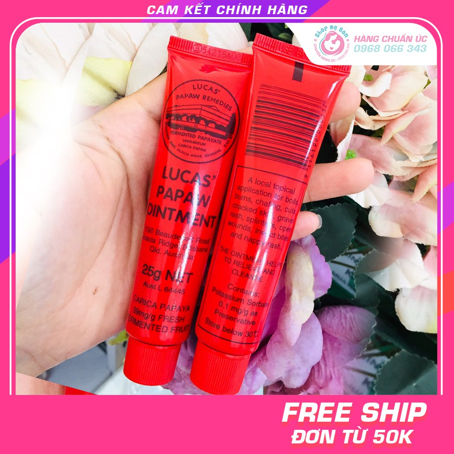 Kem đa năng Lucas Papaw Ointment 25g - Úc