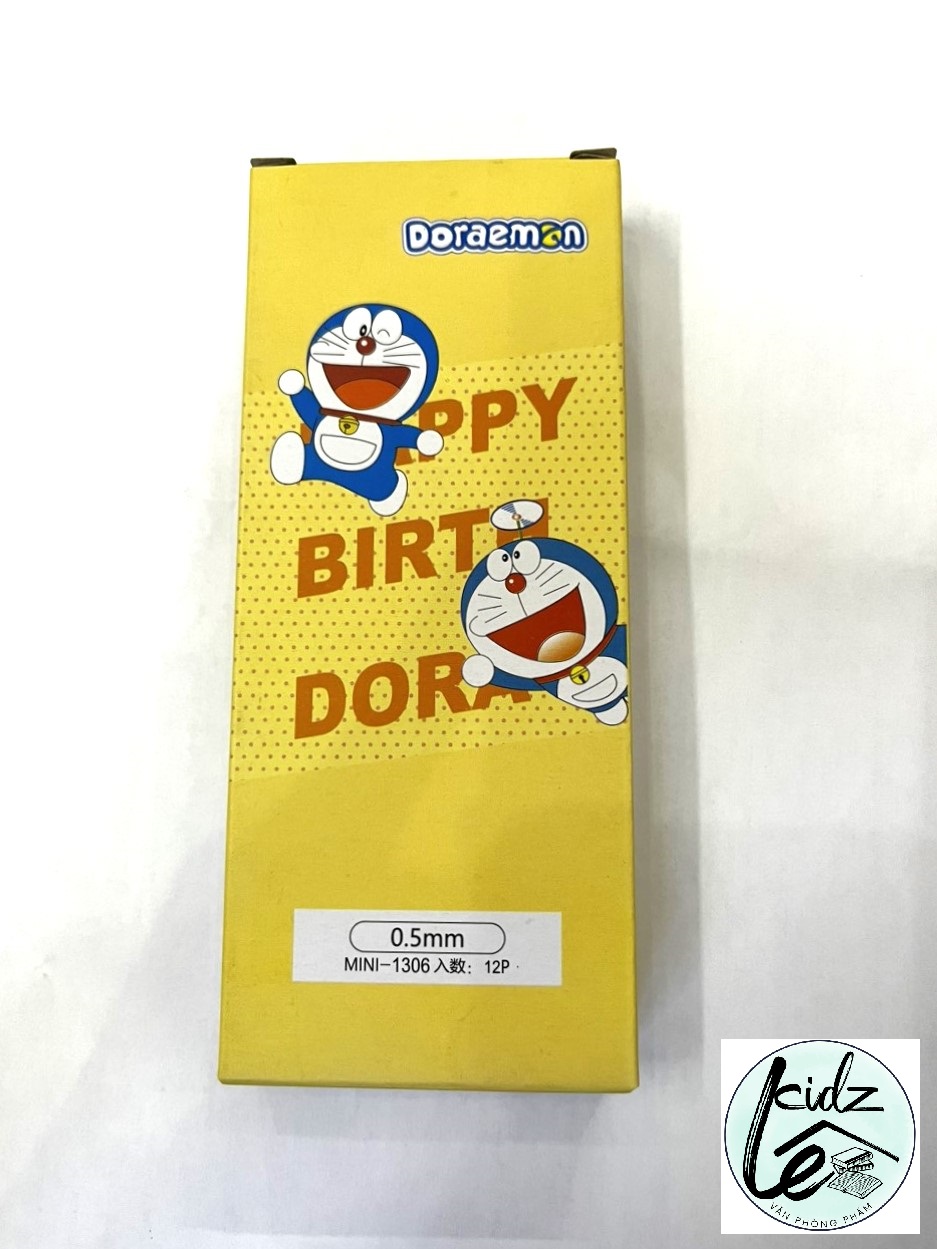 Bút mực tím gel xoá được mini-1306 cenvava-doremon
