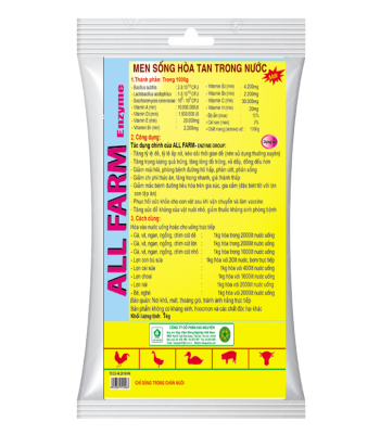 Men sống all -farm -enzyme group 1kg