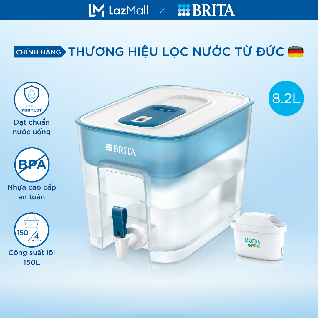 Bình lọc nước brita flow 8.2l