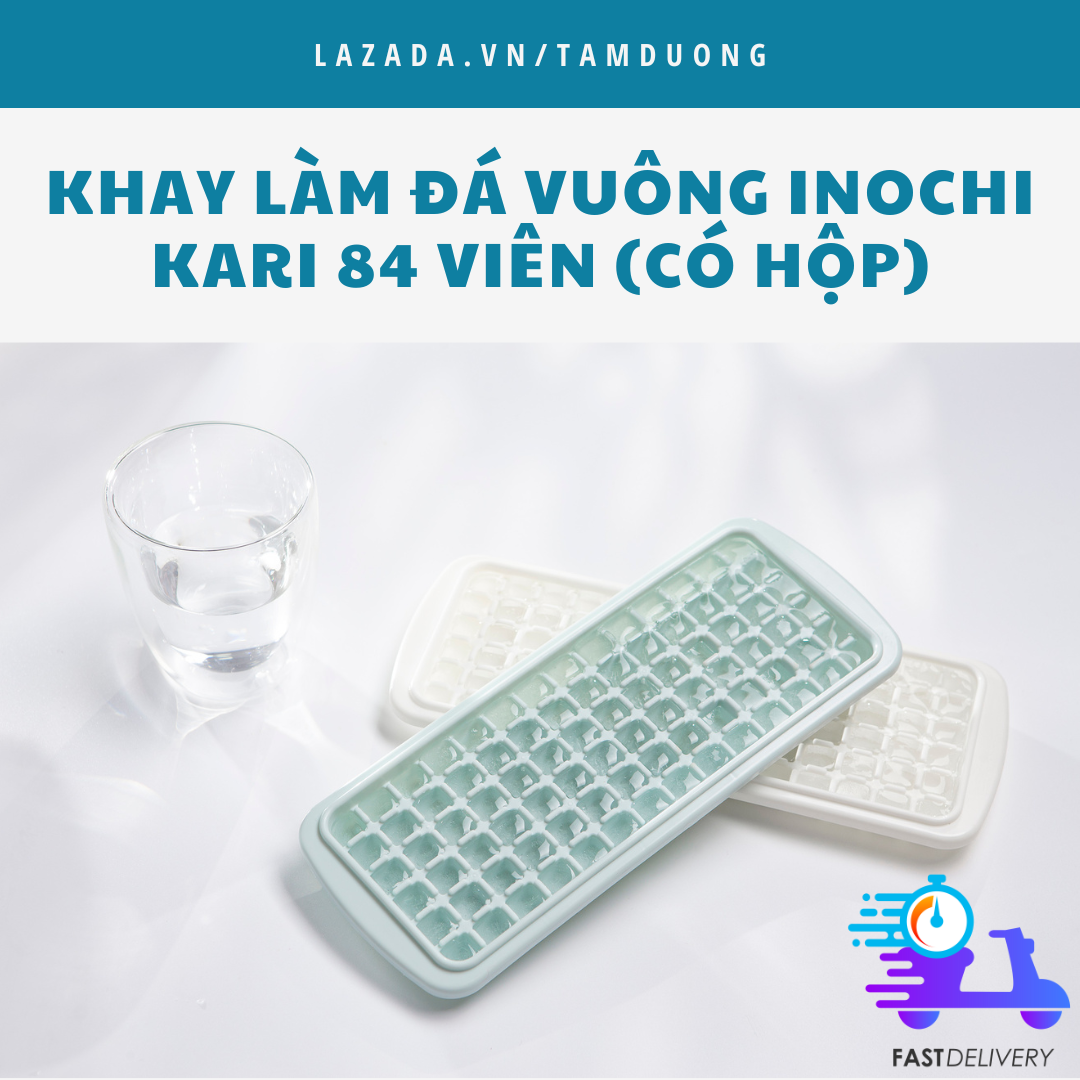Khay đá vuông Inochi 84 viên