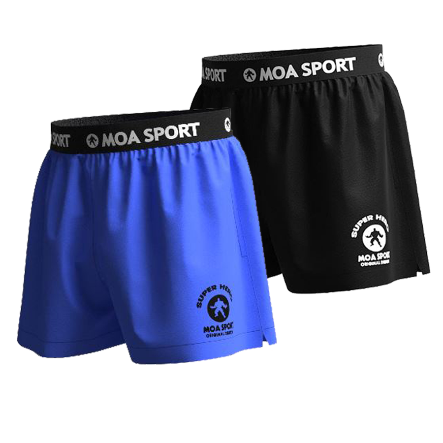 Quần đùi nam thể thao CẠP TO cho người chạy bộ, tập gym, đá bóng, đi bơi, đi biển thoáng khí, đàn hồi 4 chiều MOASPORT