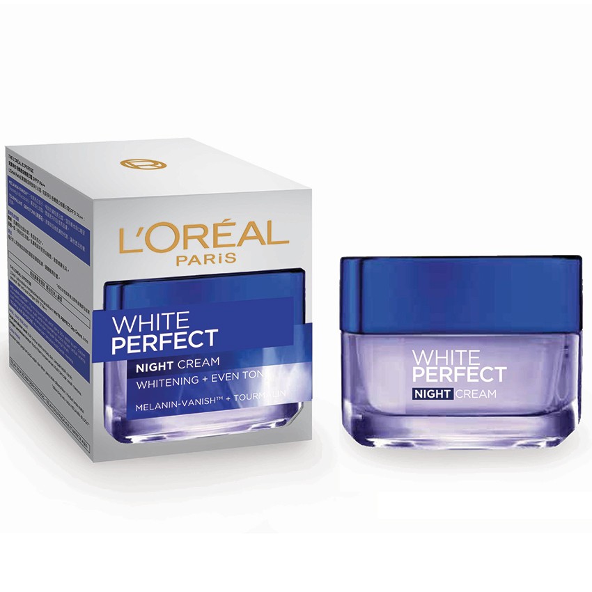 [HCM]Kem Dưỡng Trắng Da Loreal White Perfect Ban Đêm 50ml