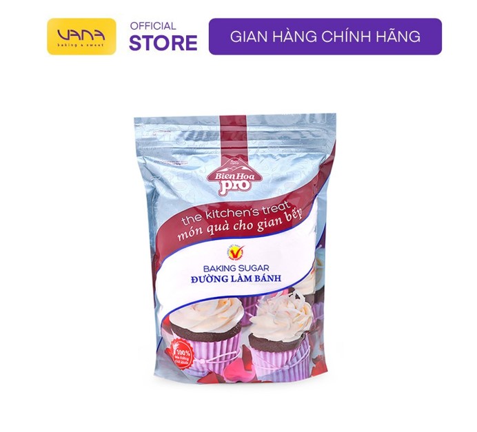 Đường xay icing sugar, đường bột làm bánh Biên Hoà, Farina, Sao mai