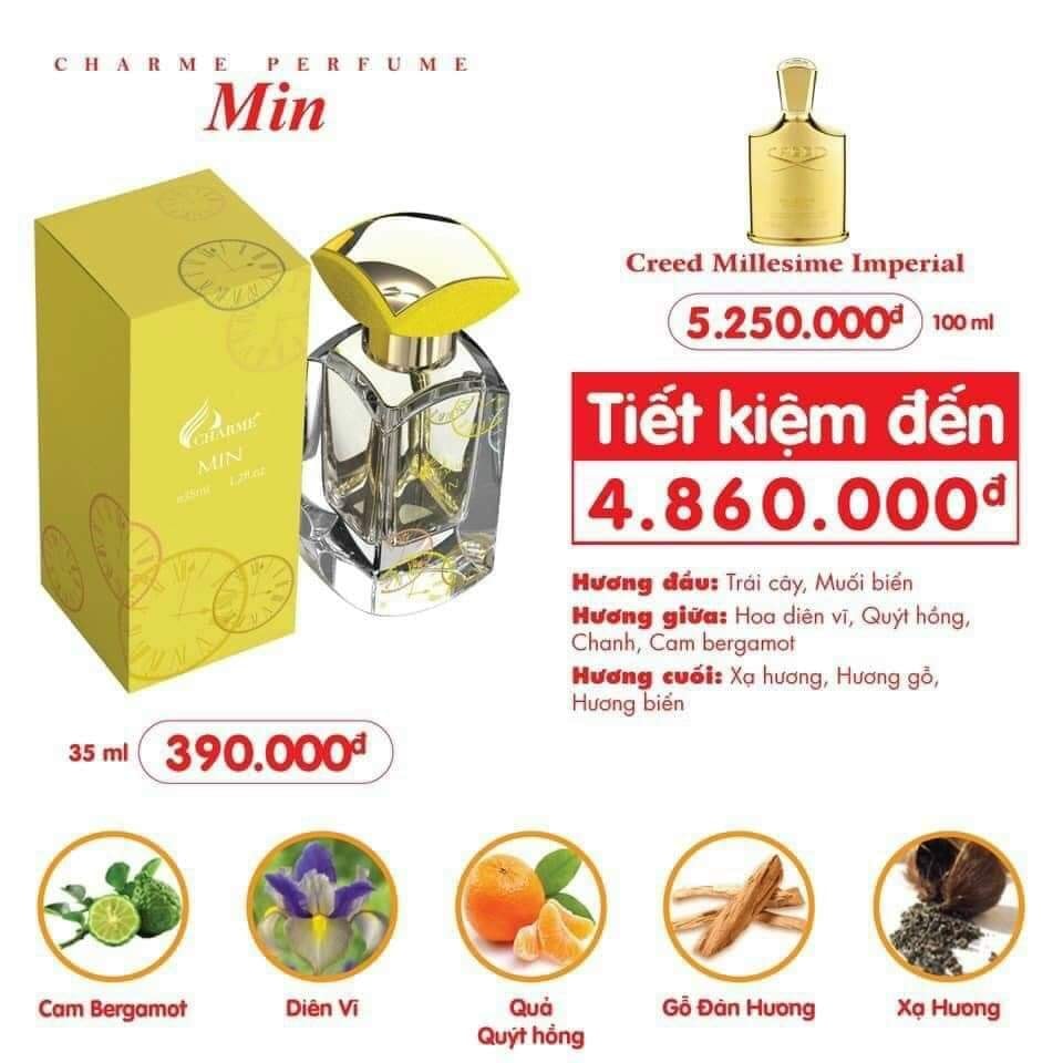 Nước hoa nữ Cha.me Min