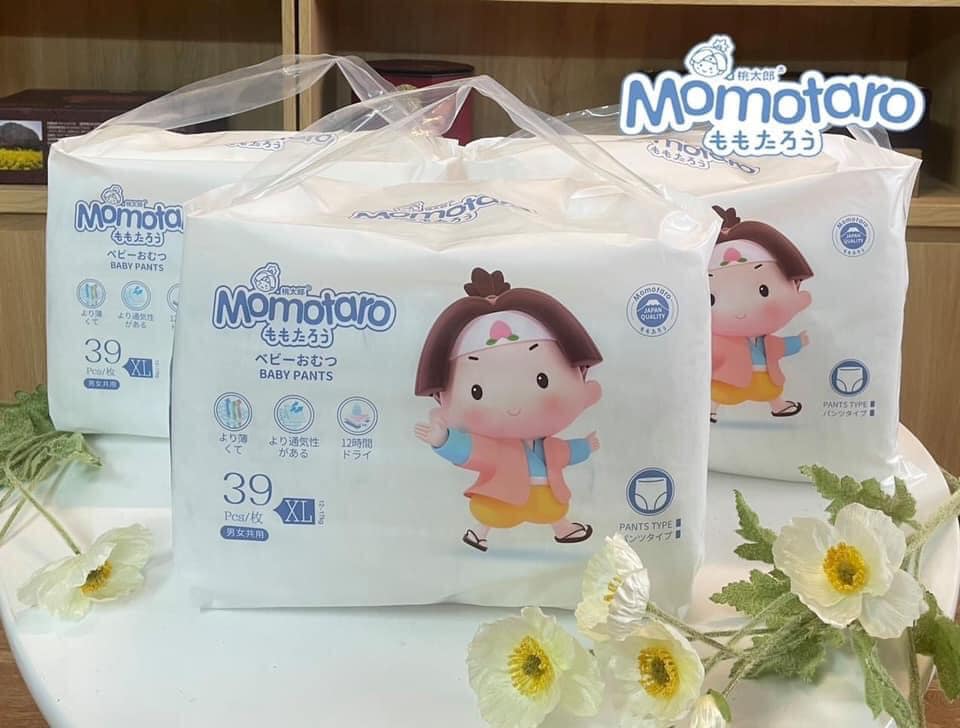 Tã/Bỉm Quần xuất Nhật MOMOTARO Đủ Size M92/L84/XL78/XXL72/XXXL70