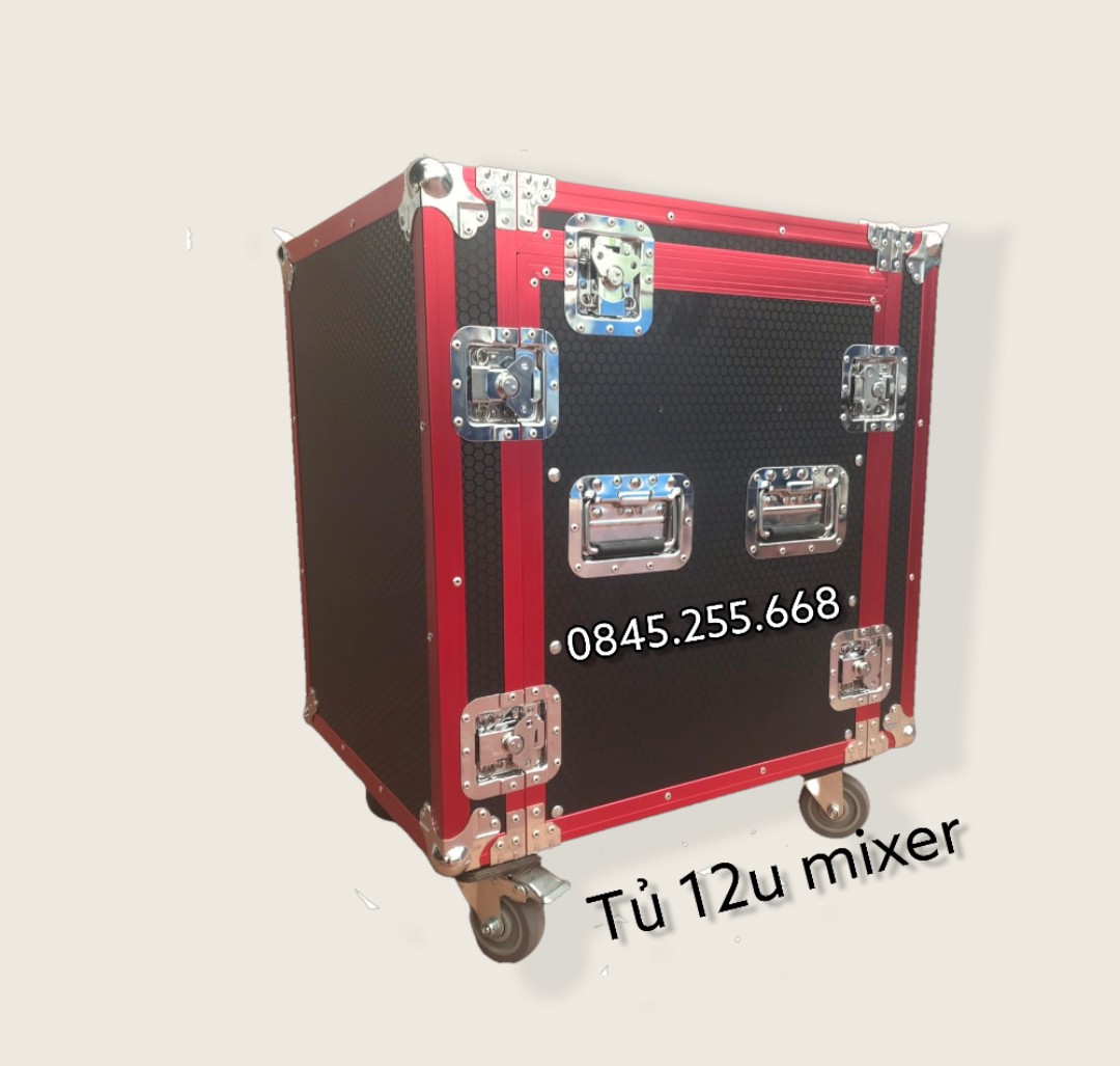 Tủ Máy 12U Mixer - Tủ Rack Gỗ Đựng Thiết Bị Âm Thanh