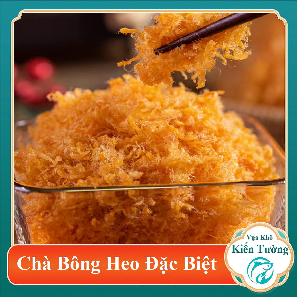 1kg Chà Bông Heo -thơm và giòn, ăn rất lạ miệng MINH TRIẾT -Vựa Khô Kiến Tường