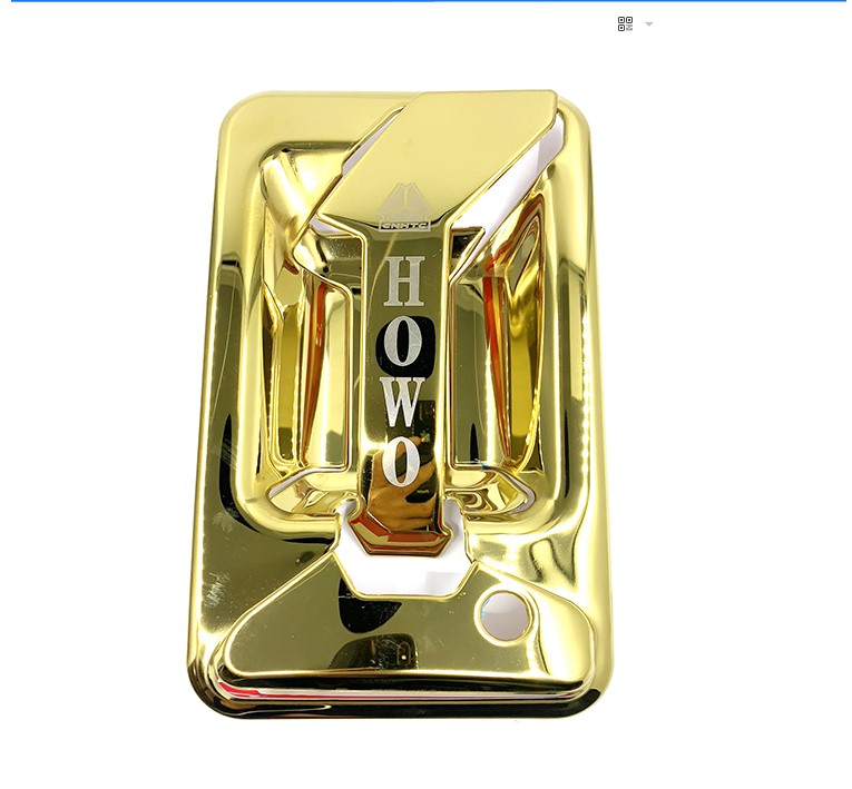 Ốp tay nắm cửa inox vàng cho Howo TMT