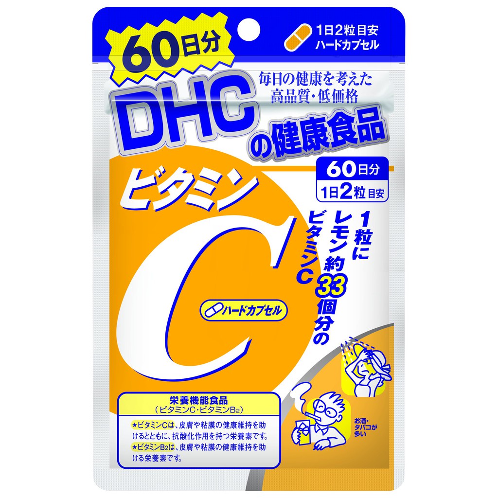 Viên uống dhc bổ sung vitamin c 120 viên