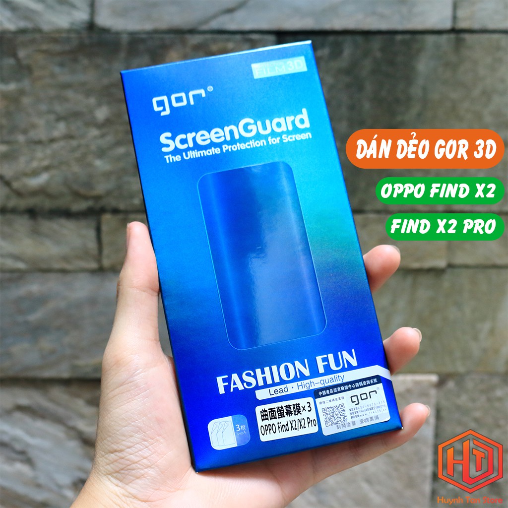 [HCM]Dán dẻo 3d Oppo Find X2 Find x2 Pro boa cạnh gor ( bộ 3 miếng trước) cam kết hàng đúng mô tả chất lượng đảm bảo an toàn đến sức khỏe người sử dụng