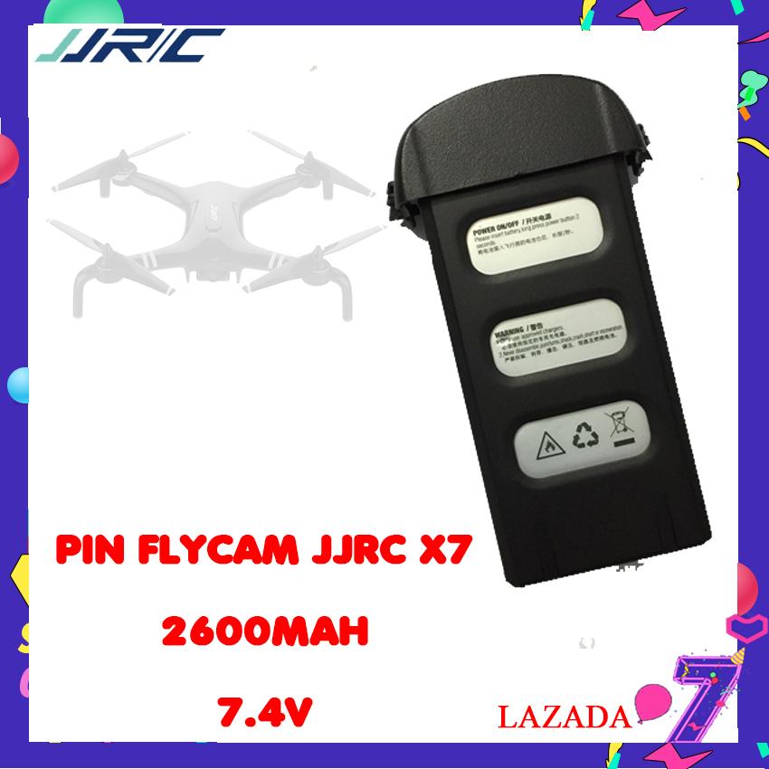 Pin FlycamJJRC JJPRO X7 2600Mah 7.4v - Pin thay thế chuyên dụng của Flycam X7