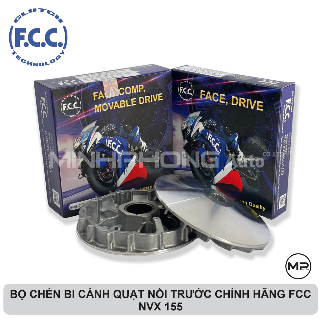 Bộ chén bi cánh quạt nồi trước chính hãng FCC Nvx 155