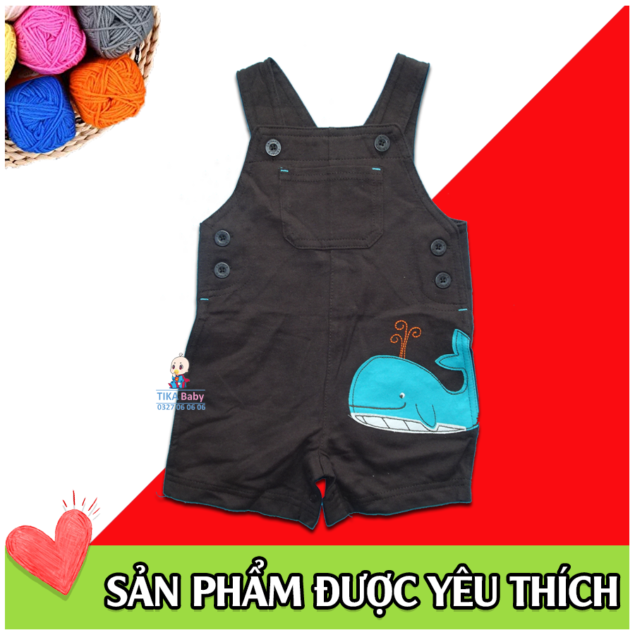 Yếm cho bé trai năng động từ 6 - 12 tháng