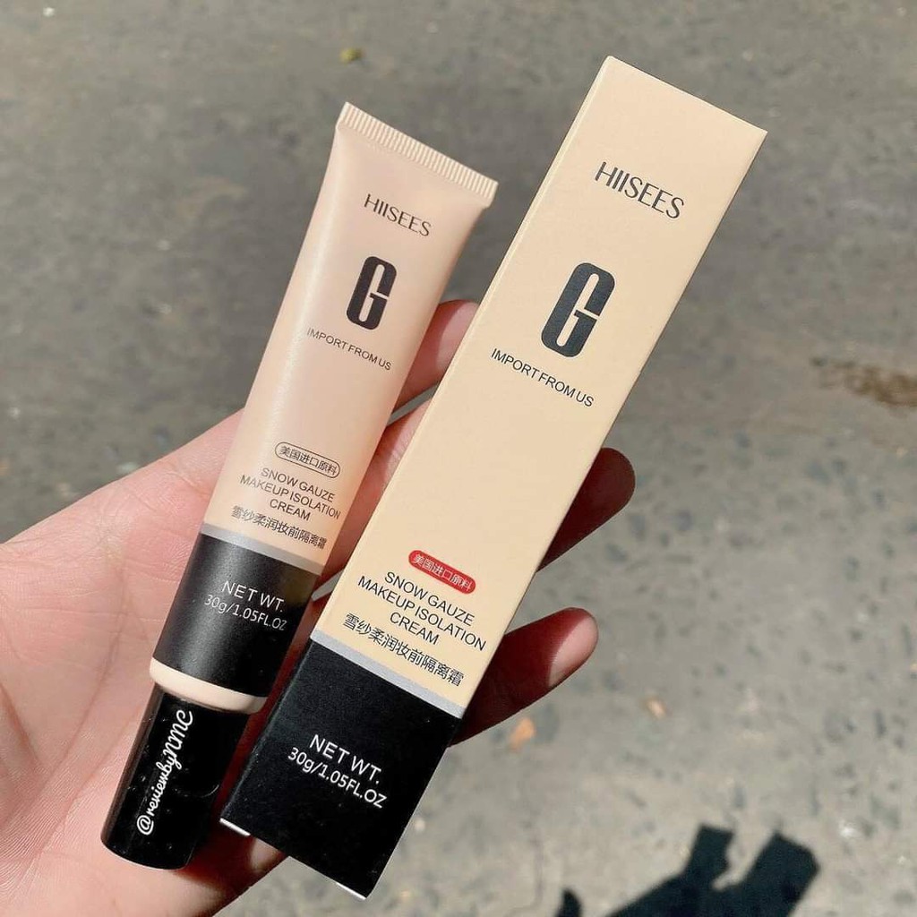 🌈🍓🥑 Kem Nền BB Hiisees G Import From Us 30gr, Kem Nền Che Khuyết Điểm Thần Thánh, Kiềm Dầu Siêu Hot