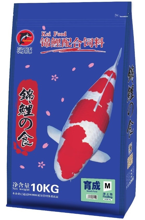 Bao 10kg cám cá koi - porpoise growth