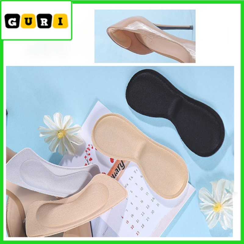 [HCM]Lót giày cao gót nữ cotton 100% êm chân 4D chống trầy xước chống trượt khử mùi hiệu quả Miếng lót giày giảm size LG02