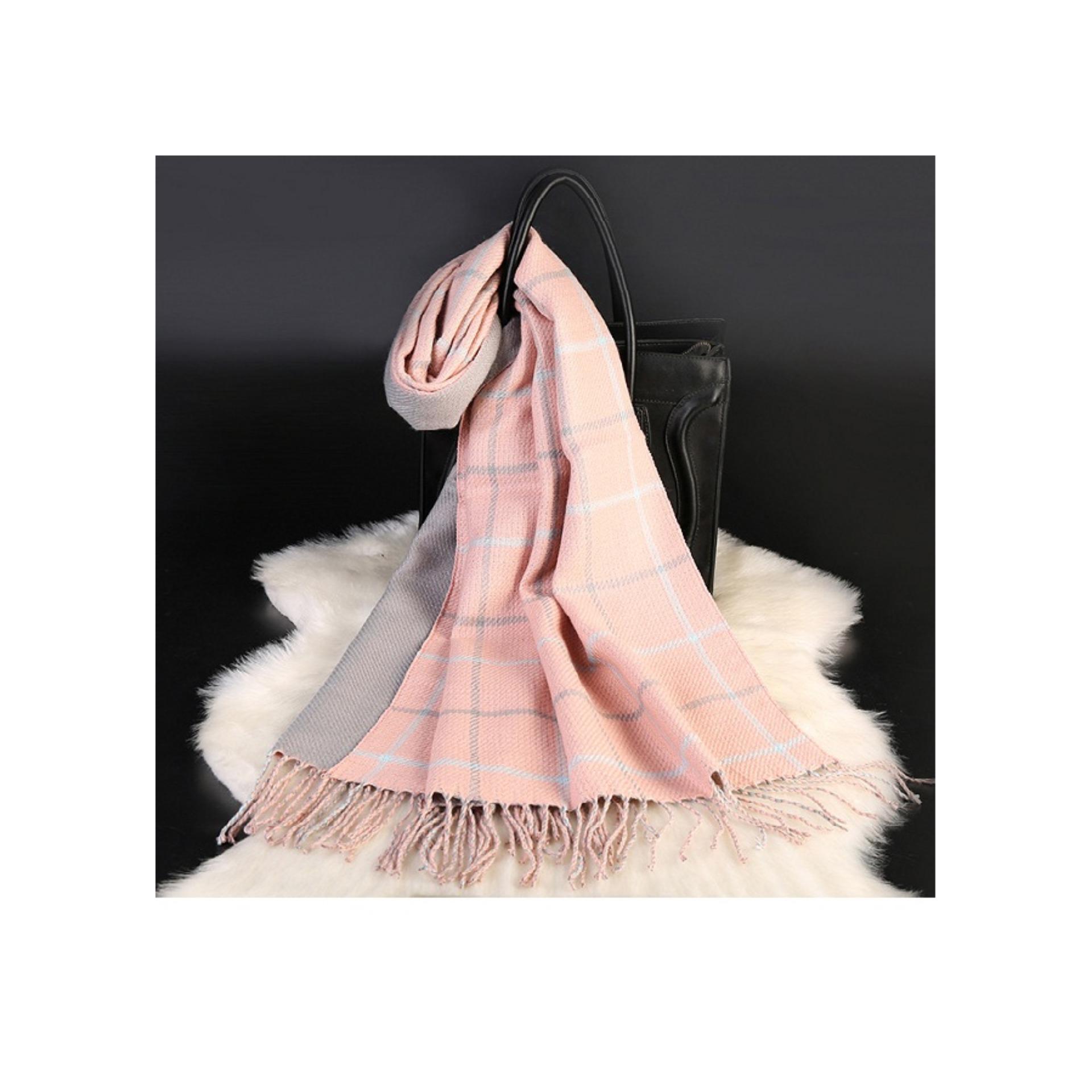 Khăn Choàng Dạ Cashmere Thu Đông Cao Cấp DA-05