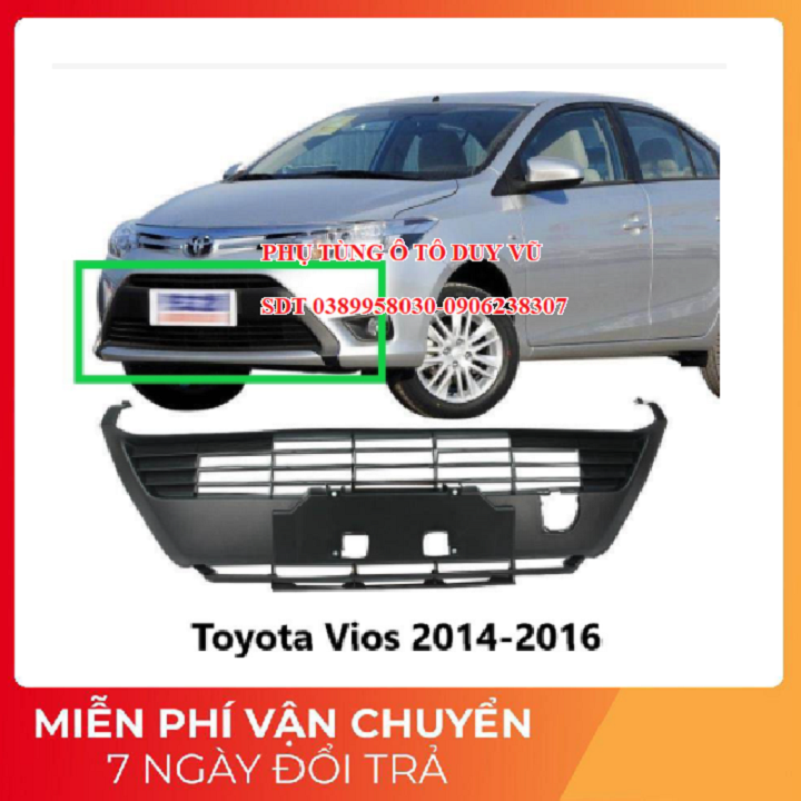 Lưới gió cản truocs toyota vios đời 2014-2018