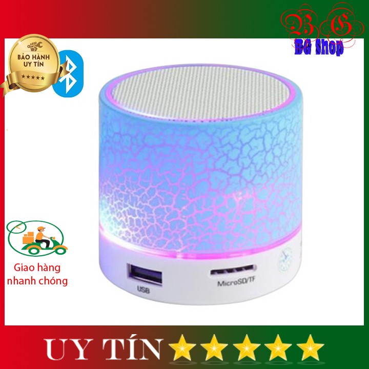 Loa bluetooth có led nháy theo nhạc, loa bluetooth mini có đèn nháy theo nhạc
