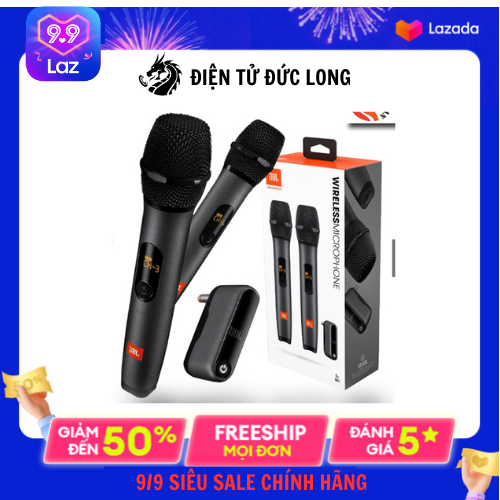 Micro Không Dây JBL Wireless Micro Hàng Chính Hãng